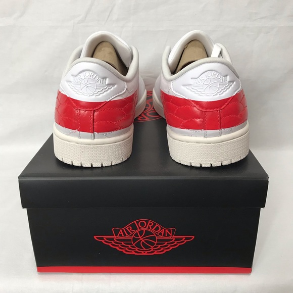 Jordan 1 Centre Court White University Red Size 10 - Picture 6 of 12